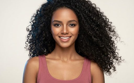 Portrait of a smiling woman